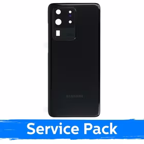 Galinis dangtelis suderinamas su Samsung G988 S20 Ultra / Cosmic Black / (Service Pack)