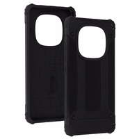 Apsauginis anglies pluošto dėklas (m) skirtas XIAOMI Redmi Note 14 Pro 4G - juodas (m)