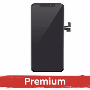 Ekranas skirtas iPhone 11 Pro Max juodas (INCELL / Premium) / *Removable IC* /