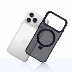 3mk Smoke Case Mag&Stand для iPhone 17 Pro - чёрный