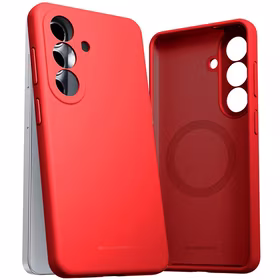 Dėklas Mercury Pure Magsafe Silicon Case Samsung S947 S26 Plus raudonas