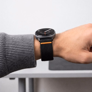 Tech-Protect Nylon Clasp dirželis, skirtas „Samsung Galaxy Watch 40/44/46 mm“ – juodas