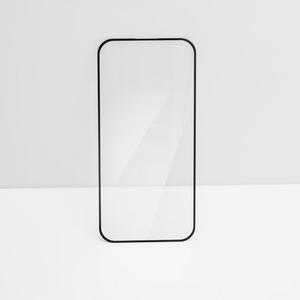 Forcell itin skaidrus stiklas - Samsung Galaxy S25 Ultra juodas