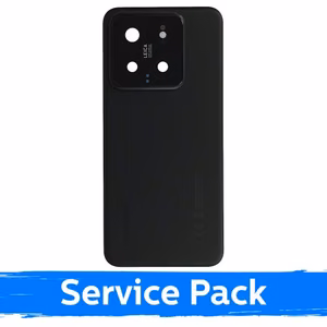 Galinis dangtelis suderinamas su Xiaomi 14 / Juodas / (Service Pack)