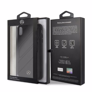 Mercedes New Organic I dėklas telefonui iPhone XS Max - juodas
