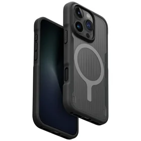 Uniq Combat Active Magclick krovimo dėklas telefonui iPhone 16 Pro Max - juodas