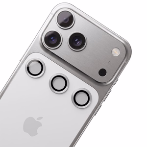 Sidabrinis TFO kameros objektyvų apsauginių stiklų rinkinys – „Apple iPhone 18 Pro“ modeliui