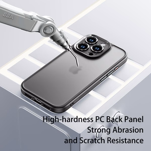 Rock Guard Touch Matte serijos dėklas Iphone 16 Plus juodas