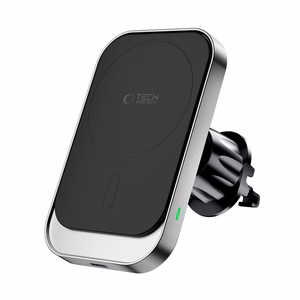 Tech-Protect MM15W-V9 automobilinis laikiklis su MagSafe prietaisų skydeliui ir oro angai 15W - juodas