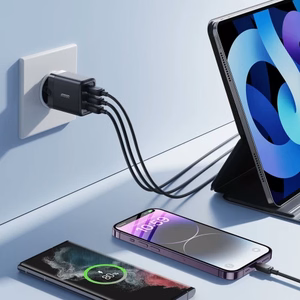 Įkroviklis Joyroom JR-TCN02 juodas 17W (3xUSB)
