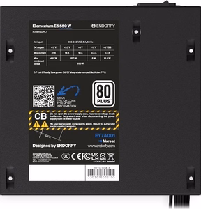 Maitinimo blokas Endorfy Elementum E5 (EY7A001) 550 W