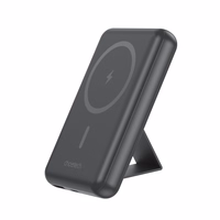 Belaidė magnetinė išorinė baterija Choetech B662 MagSafe 5000mAh (juoda)