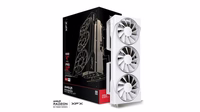 Vaizdo plokštė. XFX Swift RX 9070 White 3 ventiliatorių GAM E 16G