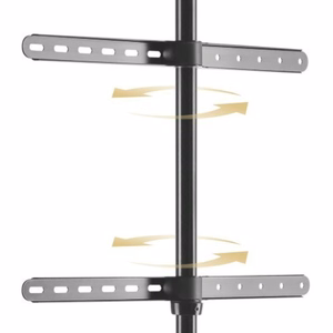 Techly ICA-TR18SAM televizoriaus laikiklis 165,1 cm (65"), riešutmedžio spalvos