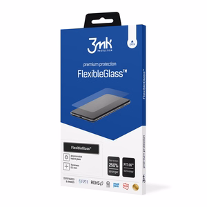 Grūdintas stiklas 3mk FlexibleGlass iPhone 16 Plus