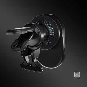 SBS Magnetic Holder with Qi2.2 25W Wireless Charger with Active Cooling - Black