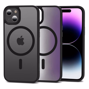 Tech-Protect MagMat MagSafe iPhone 15 dėklas telefonui - matinis juodas