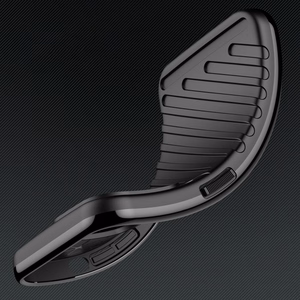 Thunder dėklas telefonui Samsung Galaxy S25 Ultra silikoninis šarvuotas dėklas - juodas