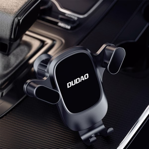 Automobilinis telefono laikiklis Dudao F5PRO (air vent) juodas