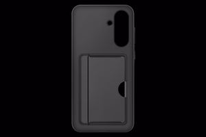 Samsung dėklas su kortelių kišene EF-OA566TBEGWW, skirtas Samsung Galaxy A56 5G – juodas