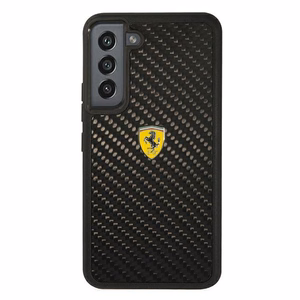 Ferrari FEHCS22SFCAK S22 S901 juoda/juoda kietas dėklas On Track Real Carbon