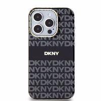 DKNY IML mono ir juostos magnetinis dėklas iPhone 13 Pro / 13 - juodas