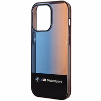 BMW pusiau trispalvis dėklas telefonui iPhone 14 Pro Max 6.7" - juodas