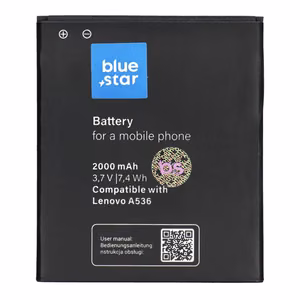 Аккумулятор для Lenovo A536 2000 mAh Blue Star Premium