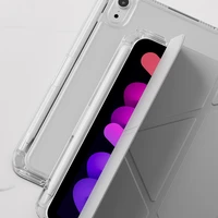 "AmazingThing" minimalus dėklas "iPad 11" 2025 - šviesiai pilkas