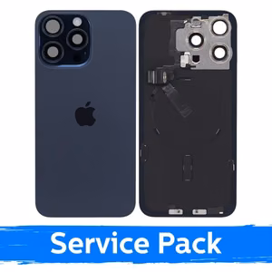 Galinis dangtelis skirtas Apple iPhone 15 Pro Max / Blue Titanium / (Service Pack)