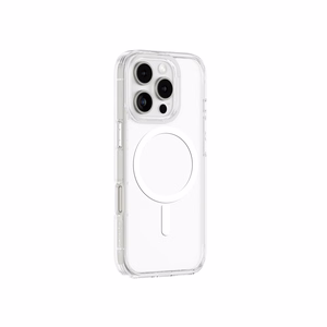 AmazingThing Minimal Mag dėklas su magnetiniu žiedu iPhone 16 Pro - skaidrus