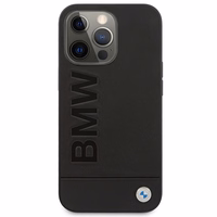 Dėklas telefonui BMW Signature Logo Imprint MagSafe iPhone 14 Pro Max - juodas