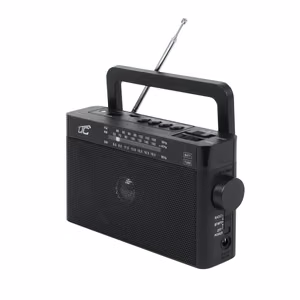 LTC portable radio SONA, Bluetooth, USB, TF, juodas