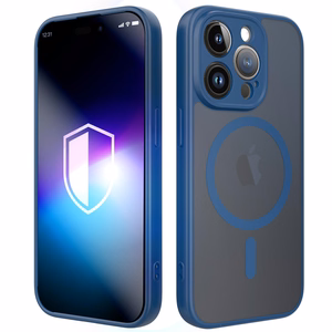 3mk Misty MagCase iPhone 15 Pro Max dėklas - mėlynas