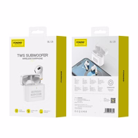 Foneng Bluetooth ausinės TWS BL128 baltos