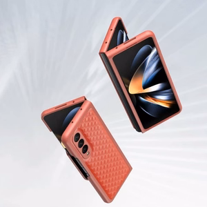 Dėklas Dux Ducis "Venice" skirtas Samsung F936 Z Fold4 rožinis