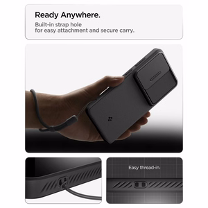 Spigen Optik Armor Dėklas for Samsung Galaxy S26 Ultra - juodas