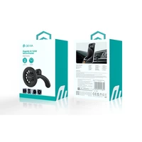 Devia automobilinis laikiklis ES084 magnetinis oro angai juodas