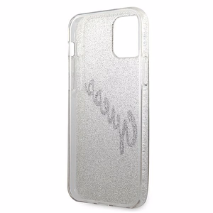 Guess GUHCP12SPCUGLSGO iPhone 12 mini 5.4" золотой/золотой жёсткий чехол Glitter Gradient Script