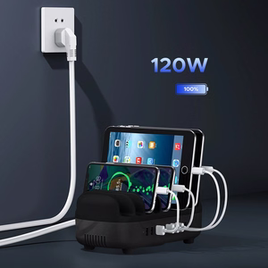 Orico DUK-10P-V1 išmanioji įkrovimo stotis 10x USB-A juoda