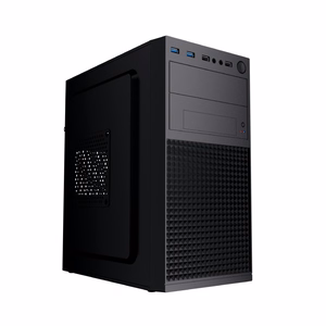 Gembird Mini-tower kompiuterio dėklas Fornax K300, Micro-ATX, 2x USB 3.0 + 2x USB 2.0, juodas