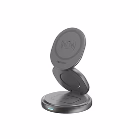 "Forever MAWC-200" magnetinis belaidis įkroviklis 15W pilkas 3in1