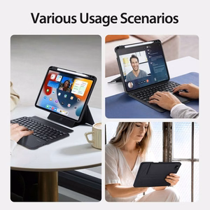 Dėklas su klaviatūra Dux Ducis DK Apple iPad Pro 11 2018/2020/2021/2022 juodas
