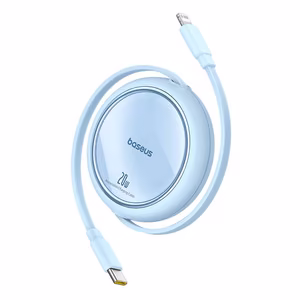 Кабель Baseus Free2Pull USB-C для Lightning 20W 1м (синий)