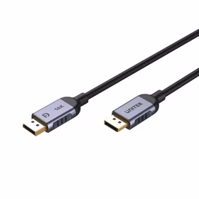 UNITEK C1628GY01-5M „DisplayPort“ kabelis Juoda, Pilka