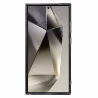 Audi IML Geometrinio rašto dėklas telefonui S24 Ultra S928 juodas/juodas kietas dėklas AU-IMLS24U-A6/D3-BK