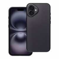 Carbon Elite Magnetinis dėklas telefonui suderinamas su MagSafe IPHONE 16 PLUS juodas