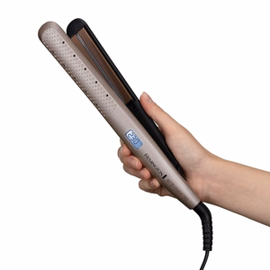 Remington Wet 2 Straight PRO plaukų tiesintuvas S7970, keraminė kaitinimo sistema, temperatūra (maks.) 230 °C, rožinė/auksinė