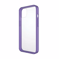 PanzerGlass ClearCase antibakterinis dėklas telefonui su Military Grade sertifikatu iPhone 13 / 14 / 15 - permatomas violetinis