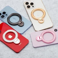 CIRCLE telefono stovas - lipnus - rožinis